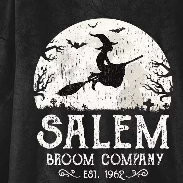 Salem Apparel Grunge Funny Halloween Witch Gift Hooded Wearable Blanket