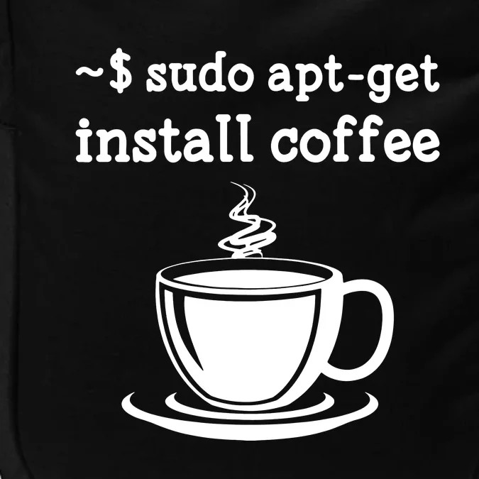 Sudo Apt Get Install Coffee Impact Tech Backpack