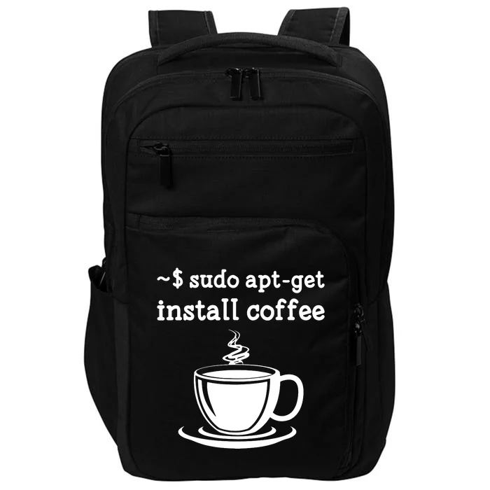 Sudo Apt Get Install Coffee Impact Tech Backpack