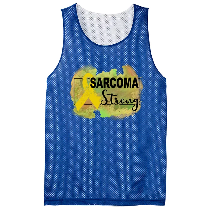 Sarcoma Awareness Gift Mesh Reversible Basketball Jersey Tank