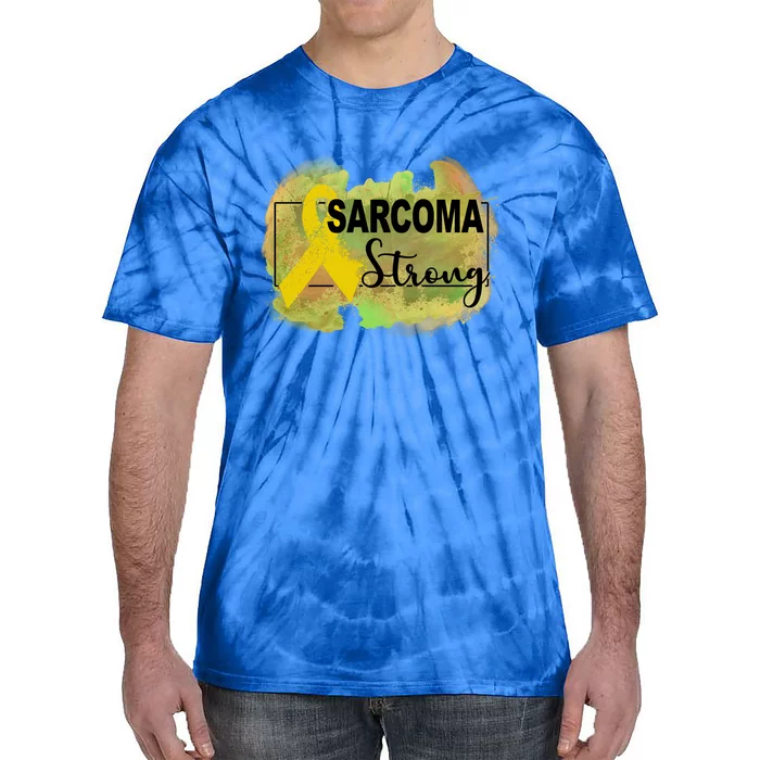 Sarcoma Awareness Gift Tie-Dye T-Shirt