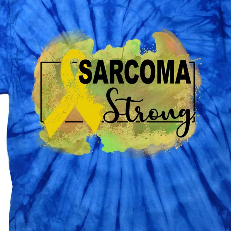 Sarcoma Awareness Gift Tie-Dye T-Shirt