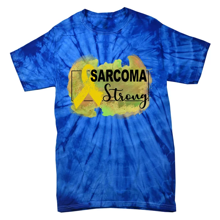 Sarcoma Awareness Gift Tie-Dye T-Shirt