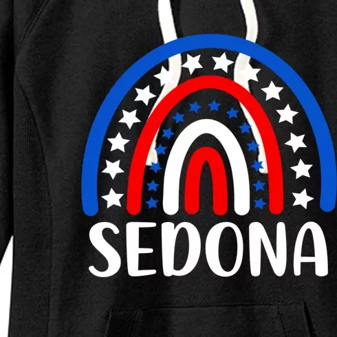 Sedona Arizona Gift I Love Sedona Arizona Usa Funny Gift Women's Fleece Hoodie