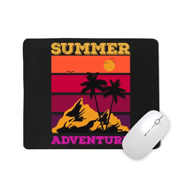 Summer Adventure Graphic Mousepad