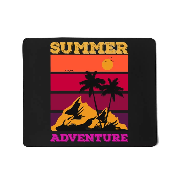 Summer Adventure Graphic Mousepad