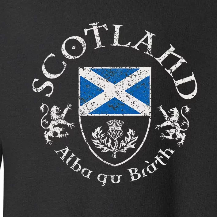 Scotland Alba Gu BràTh Toddler Sweatshirt