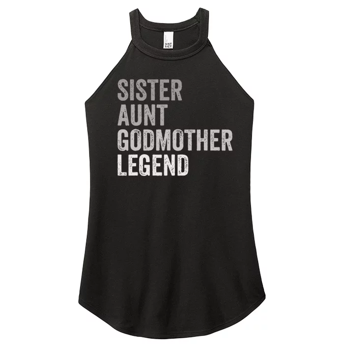 Sister Aunt Godmother Legend Auntie Godparent Proposal Women’s Perfect Tri Rocker Tank