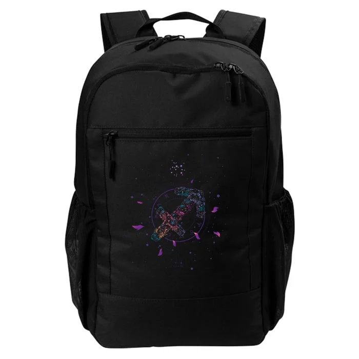 Sagittarius Floral Zodiac Daily Commute Backpack