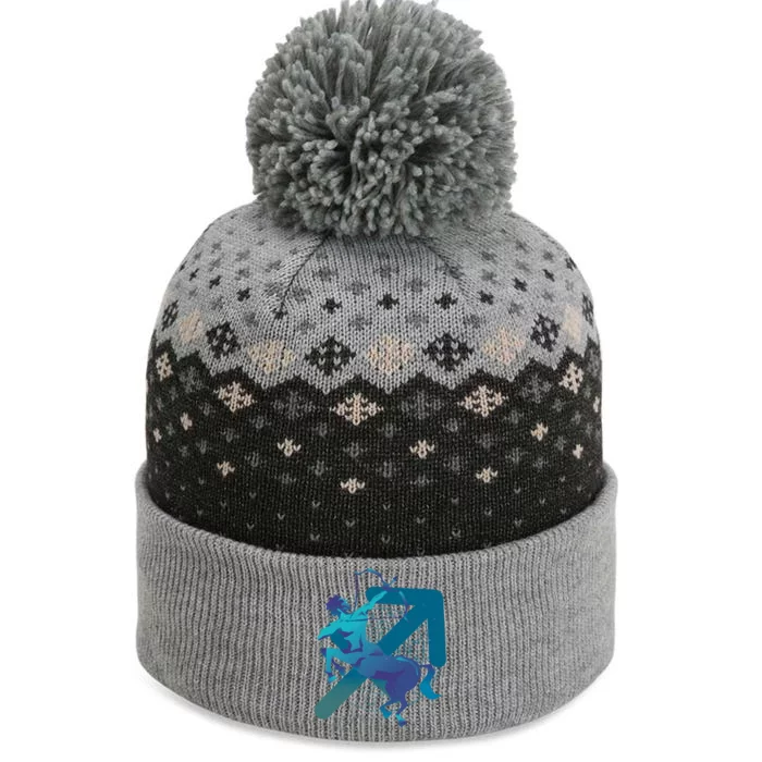 Sagittarius Zodiac Symbol The Baniff Cuffed Pom Beanie