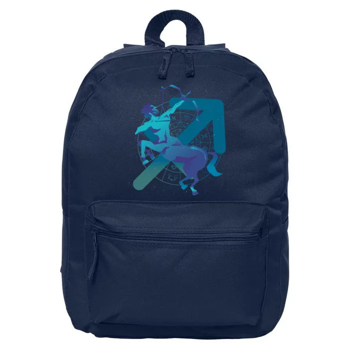 Sagittarius Zodiac Symbol 16 in Basic Backpack