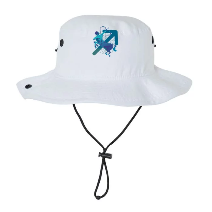 Sagittarius Zodiac Symbol Legacy Cool Fit Booney Bucket Hat