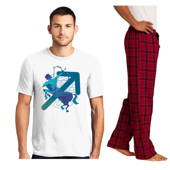 Sagittarius Zodiac Symbol Pajama Set