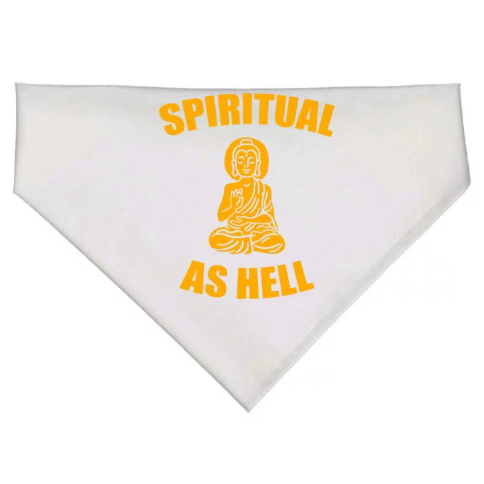 Spiritual As Hell USA-Made Doggie Bandana