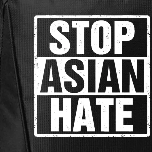 Stop Asian Hate City Backpack