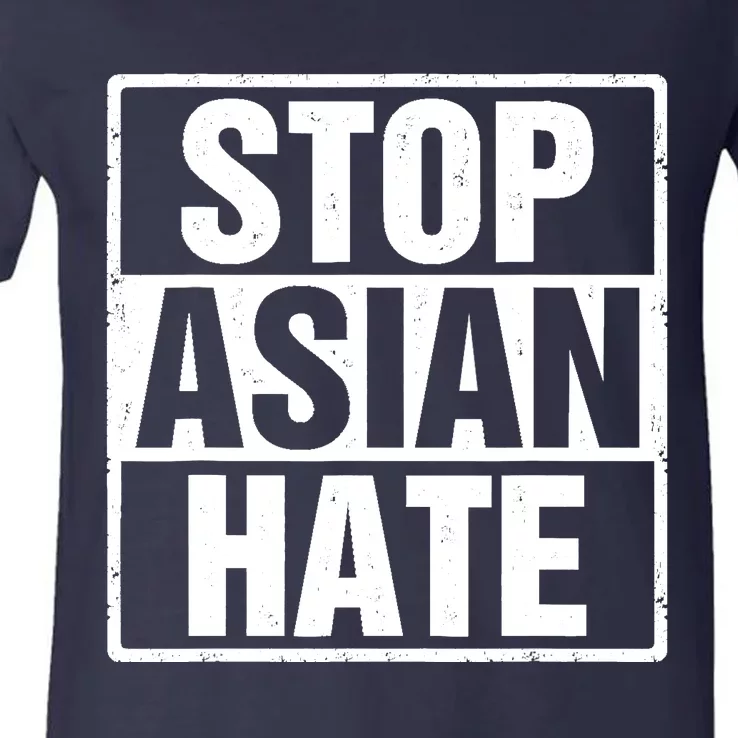 Stop Asian Hate V-Neck T-Shirt