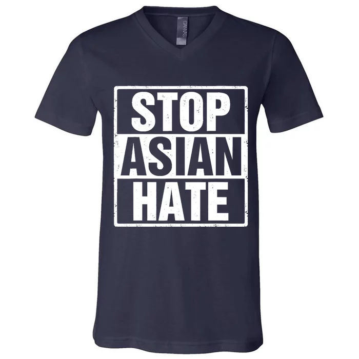 Stop Asian Hate V-Neck T-Shirt