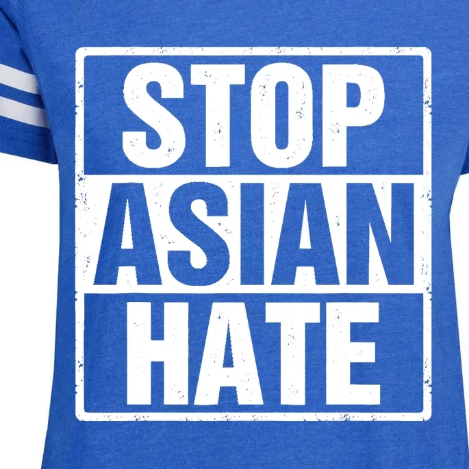 Stop Asian Hate Enza Ladies Jersey Football T-Shirt