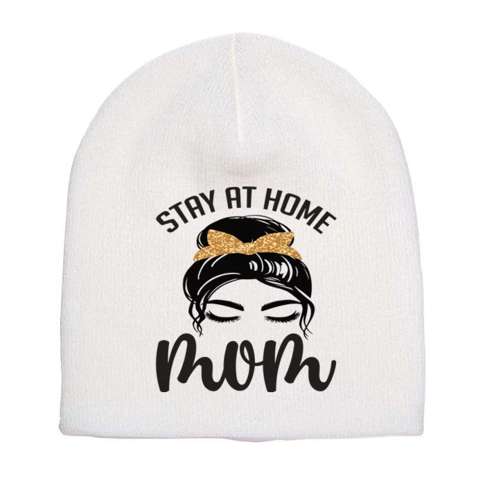 Stay At Home Mom Short Acrylic Beanie