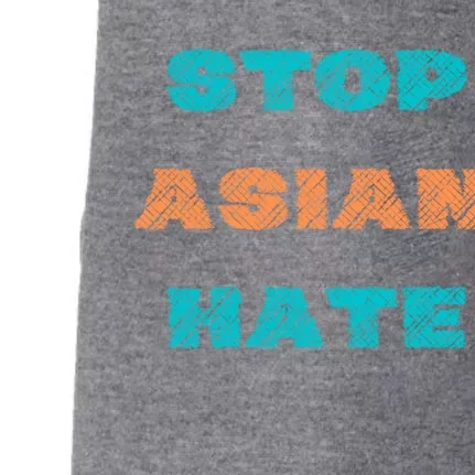 Stop Asian Hate Proud To Be Asian American Cute Gift Doggie 3-End Fleece Hoodie