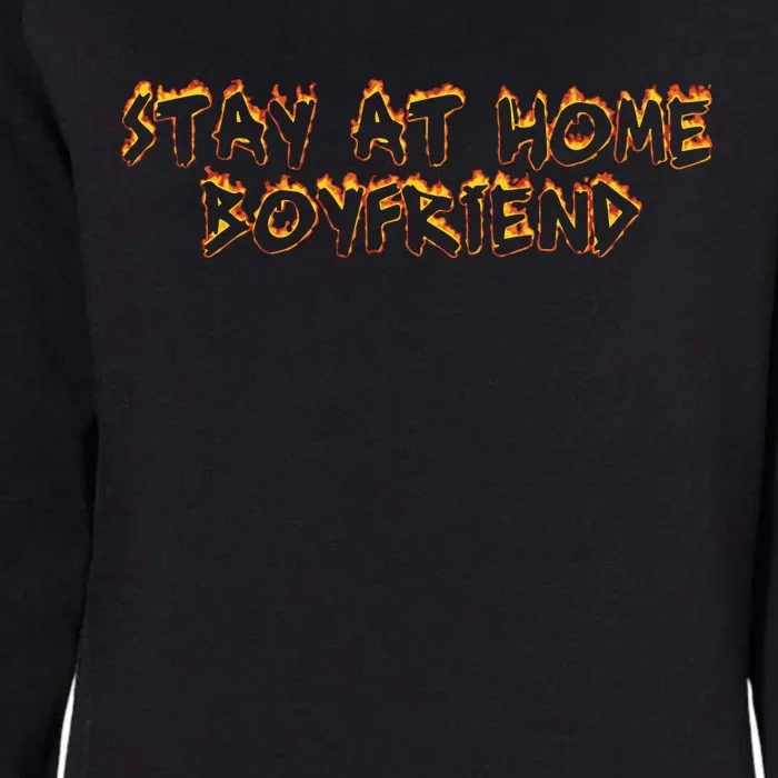 Stay At Home Boyfriend Womens California Wash Sweatshirt