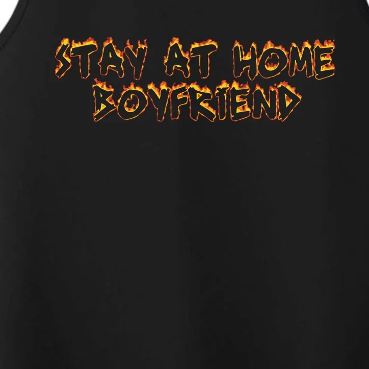 Stay At Home Boyfriend Performance Tank