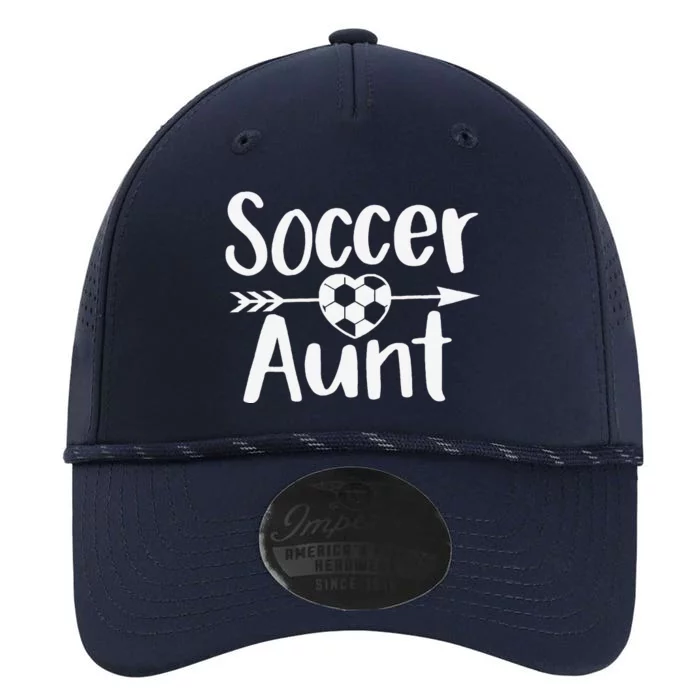 Soccer Aunt Heart Sport Lover Auntie MotherS Day Performance The Dyno Cap