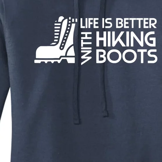 Sayings About Hiking Boots Hiking Lover Women's Pullover Hoodie