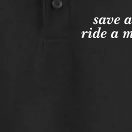 Save A Horse Ride A Mustache Cowboy Cowgirl Rodeo Lover Dry Zone Grid Performance Polo