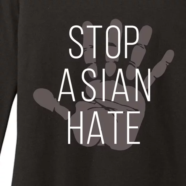 Stop Asian Hate Civil Rights Activist Equality Anti Racism Gift Womens CVC Long Sleeve Shirt