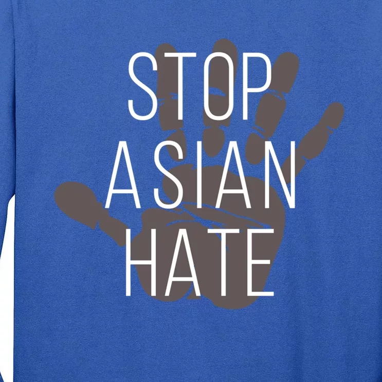 Stop Asian Hate Civil Rights Activist Equality Anti Racism Gift Tall Long Sleeve T-Shirt