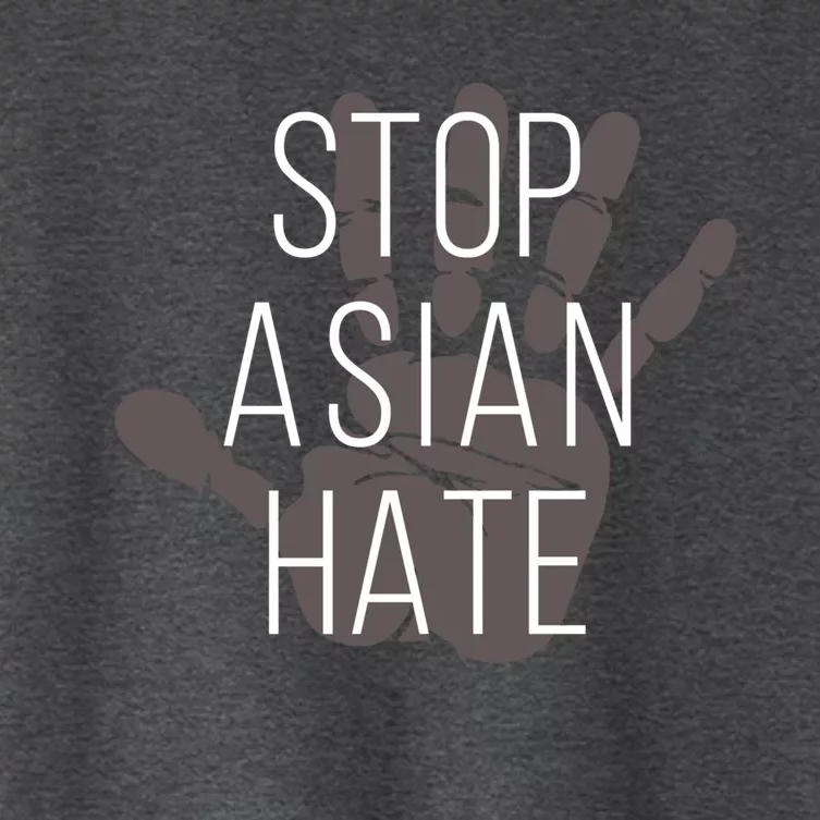 Stop Asian Hate Civil Rights Activist Equality Anti Racism Gift Women's Crop Top Tee