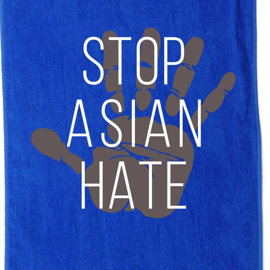 Stop Asian Hate Civil Rights Activist Equality Anti Racism Gift Platinum Collection Golf Towel