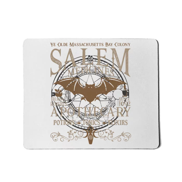 Salem Apothecary Halloween Mousepad