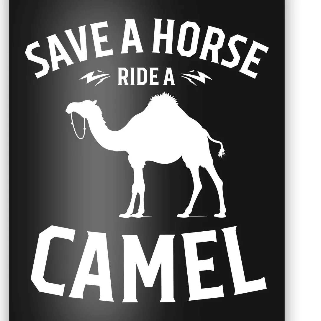 Save A Horse Ride A Camel Poster