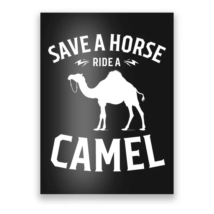 Save A Horse Ride A Camel Poster