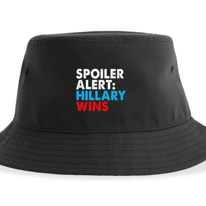 Spoiler Alert Hillary Wins Sustainable Bucket Hat