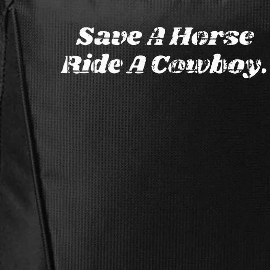 Save a Horse ride a Cowboy City Backpack