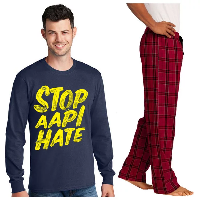 Stop Aapi Hate Long Sleeve Pajama Set