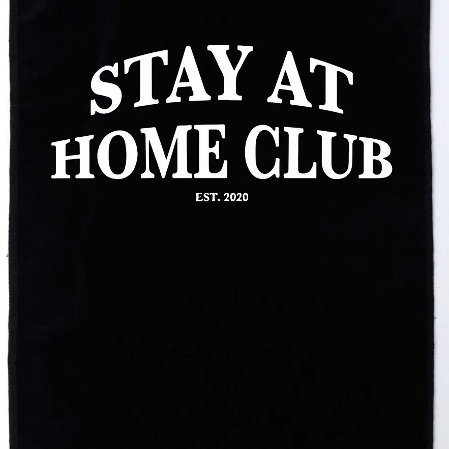 Stay At Home Club Platinum Collection Golf Towel