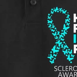 Scleroderma Awareness Her Fight is my Fight Disease Dry Zone Grid Performance Polo