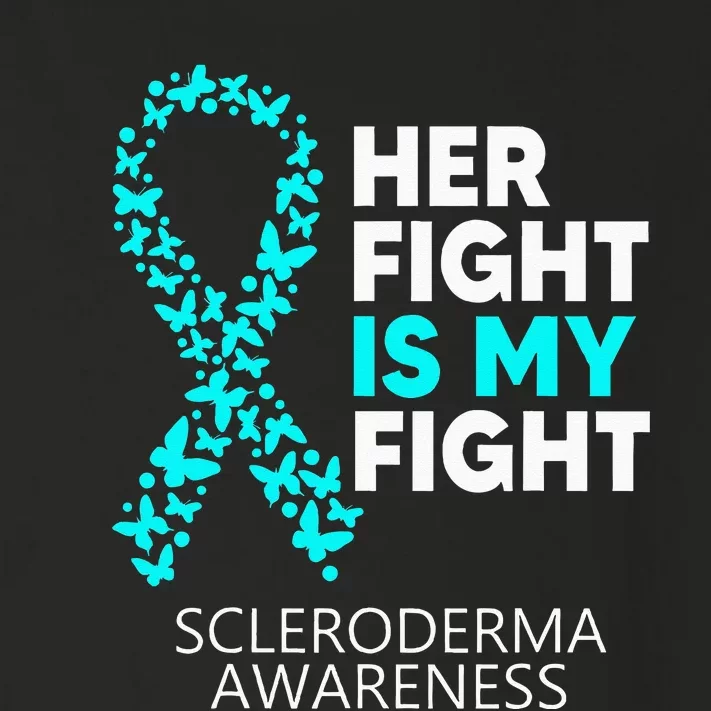 Scleroderma Awareness Her Fight is my Fight Disease Toddler Long Sleeve Shirt