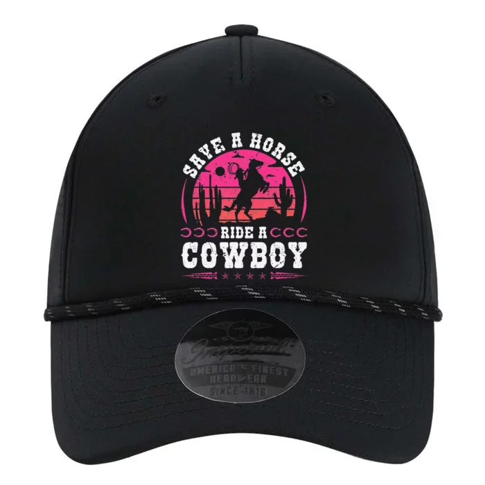 Save A Horse Ride A Cowboy Rodeo Western Country Performance The Dyno Cap