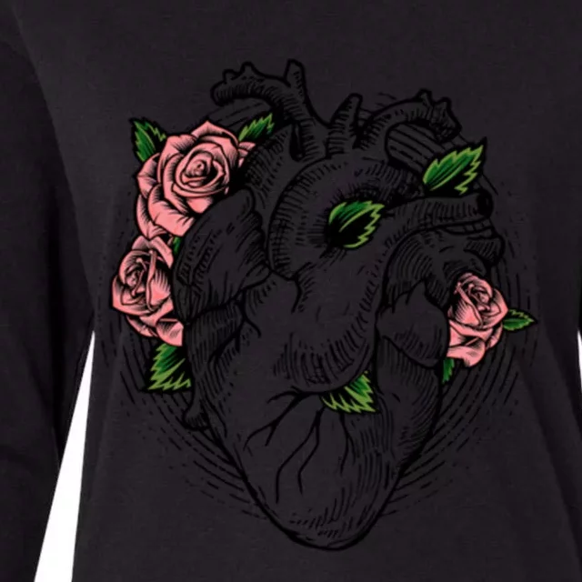 S Anatomical Heart Hu Heart Anatomy Tee Meaningful Gift Womens Cotton Relaxed Long Sleeve T-Shirt