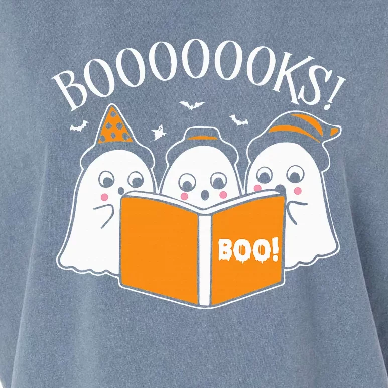 Spooky and Hilarious Ghostthemed Halloween Reading for Teachers Garment-Dyed Women's Muscle Tee