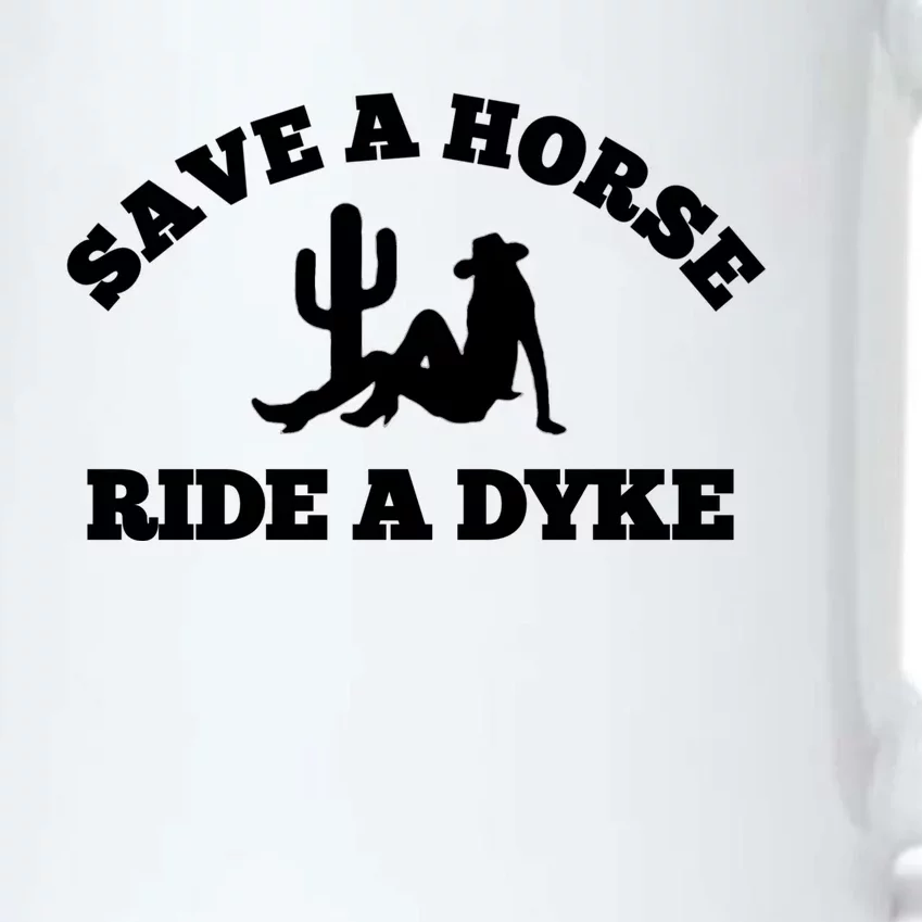 Save A Horse Ride A Dyke Black Color Changing Mug