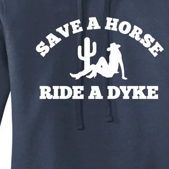 Save A Horse Ride A Dyke Women's Pullover Hoodie