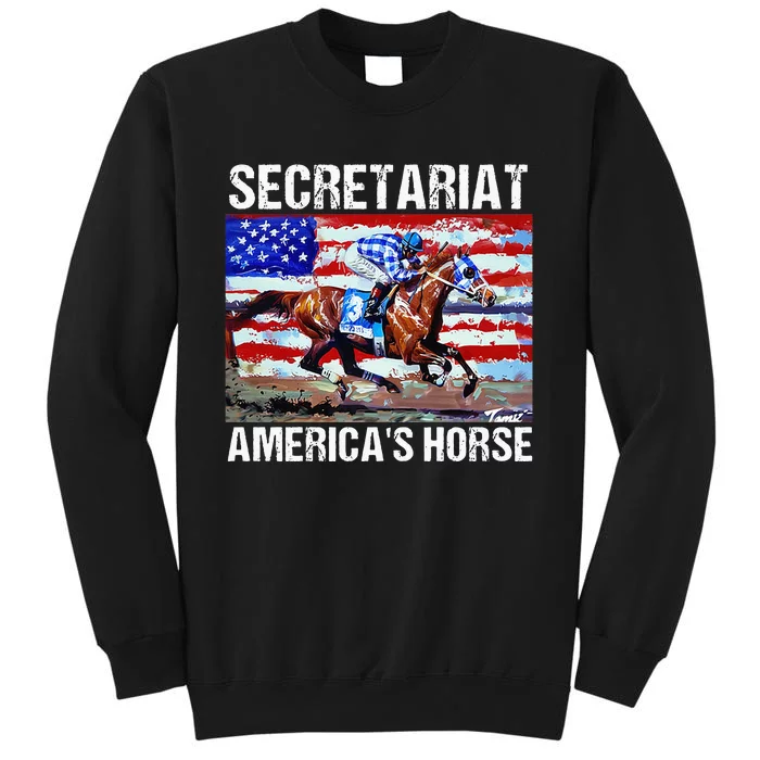 Secretariat AmericaS Horse Sweatshirt