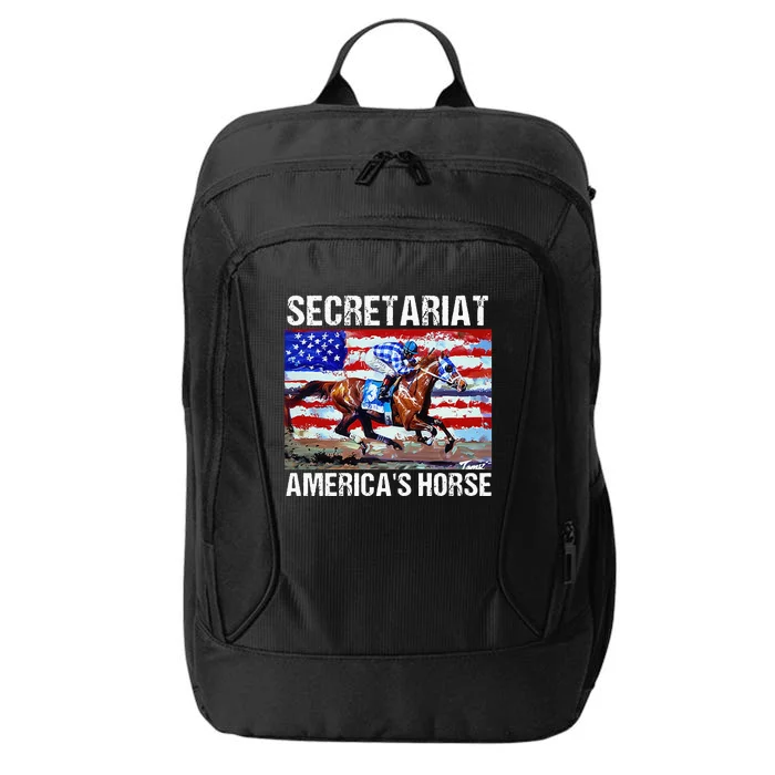 Secretariat AmericaS Horse City Backpack