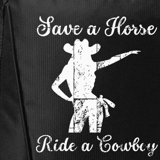 Save a Horse ride a Cowboy City Backpack